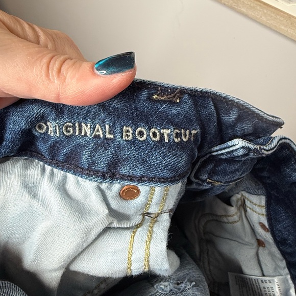 Men’s American Eagle Original Bootcut Jeans 33x32 - Picture 6 of 7